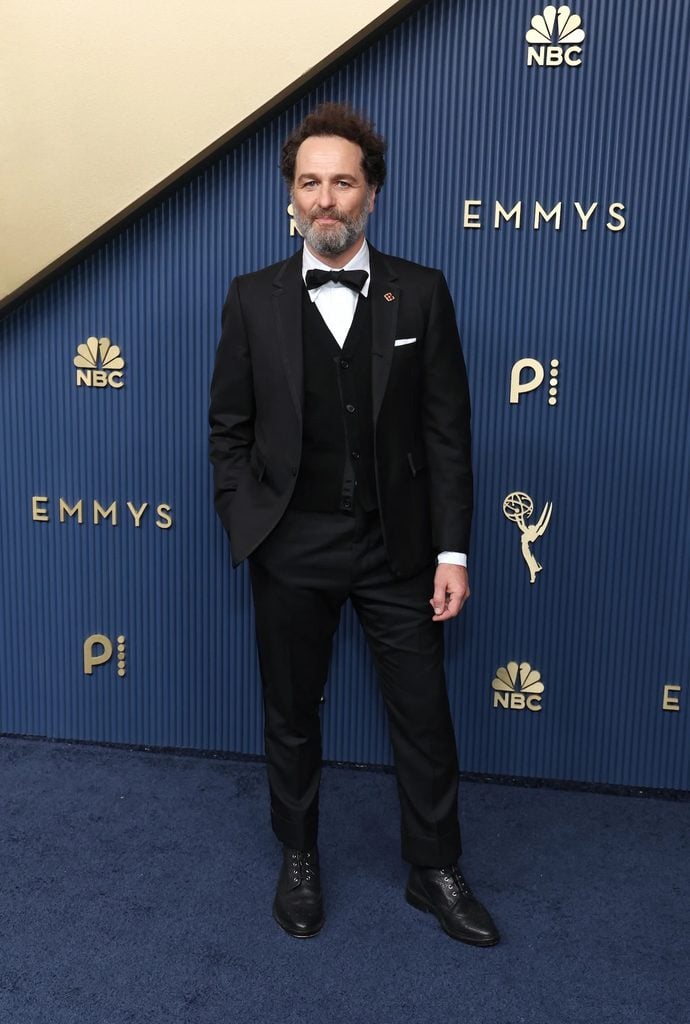 Matthew Rhys wearing Thom Browne at the 2026 Emmys.