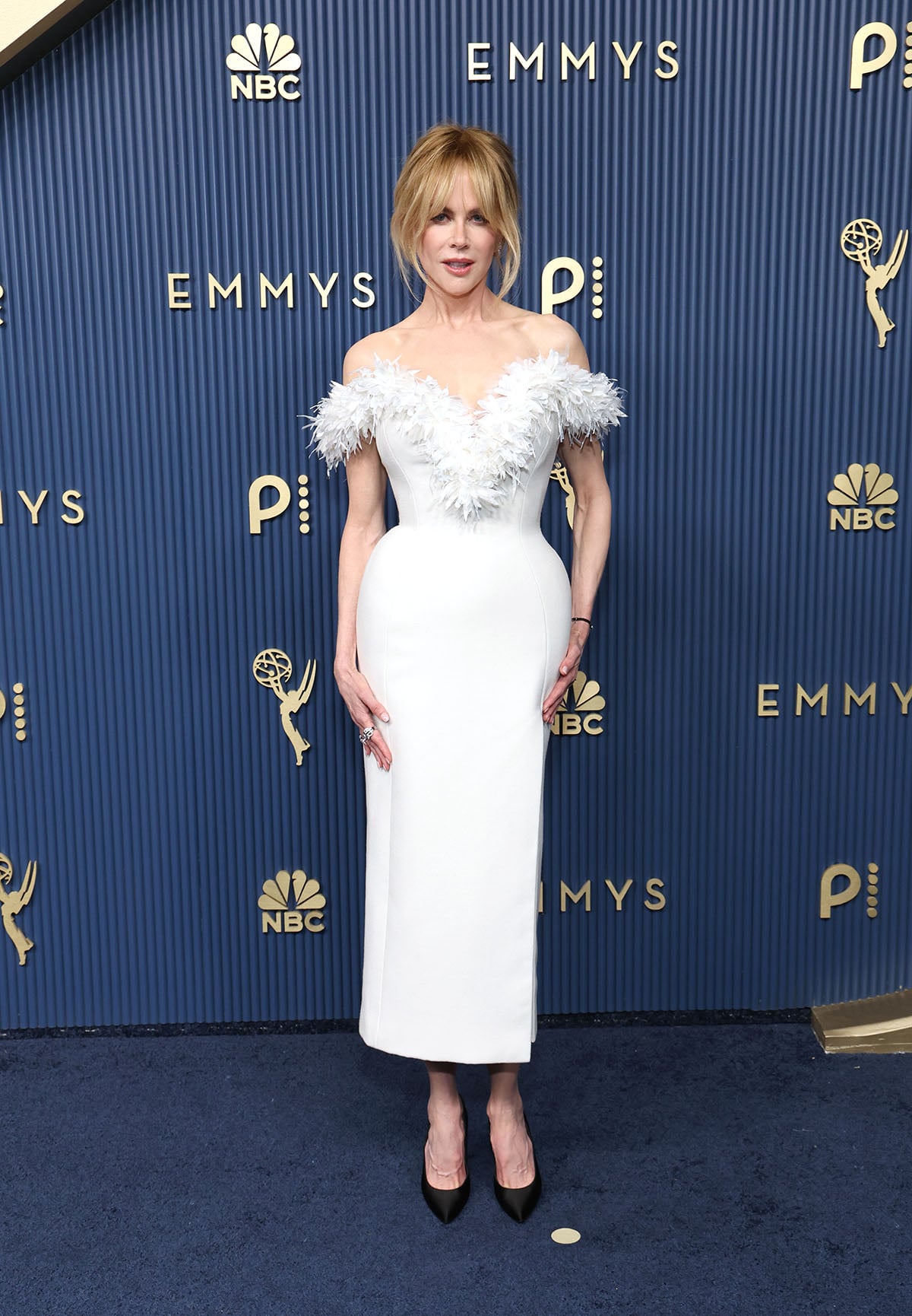 Nicole Kidman Marks Her Emmys Return in Custom Chanel