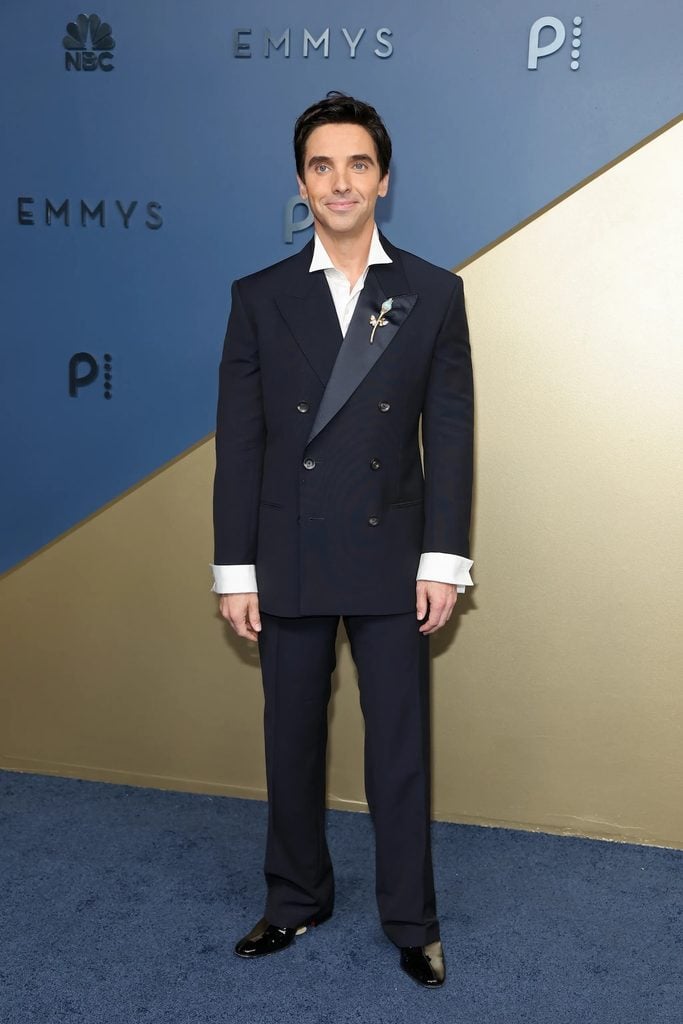 Paul W. Downs wearing Wales Bonner at the 2026 Emmys.