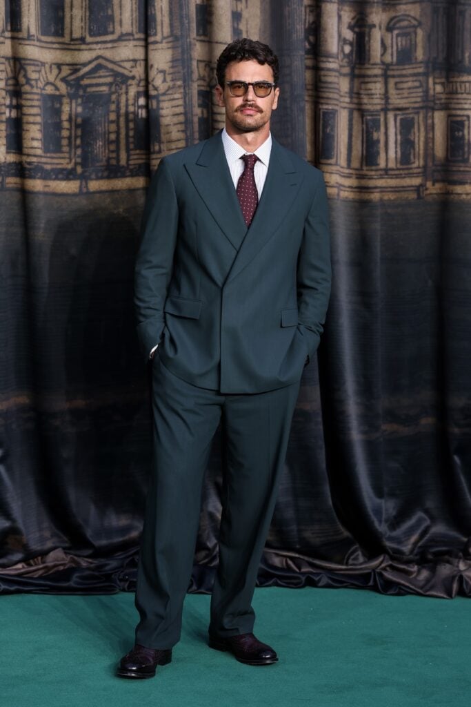 Theo James, Michele Morrone and Giancarlo Esposito lead the menswear at The Gentlemen Season 2 London premiere.