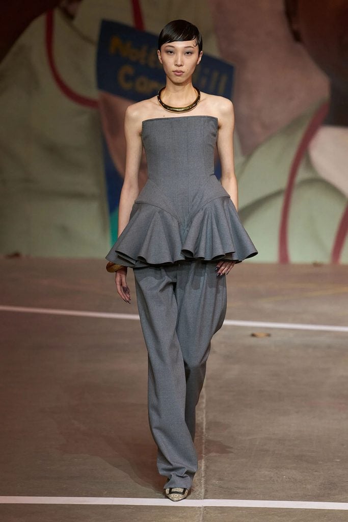  Tolu Coker Fall 2026 grey tailoring