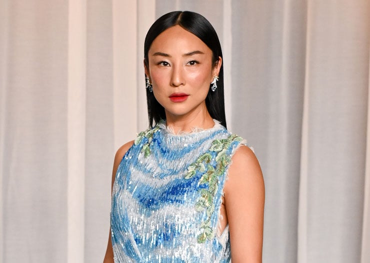 Celebrities attending the 2026 Academy Museum Gala in Los Angeles, showcasing designer gowns, couture creations and red carpet fashion.
