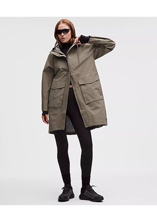 lululemon LULULEMON - Waterproof Fishtail Rain COAT