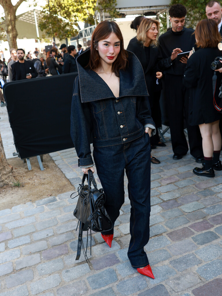 Heart Evangelista attends the Balenciaga Womenswear Spring/Summer 2027