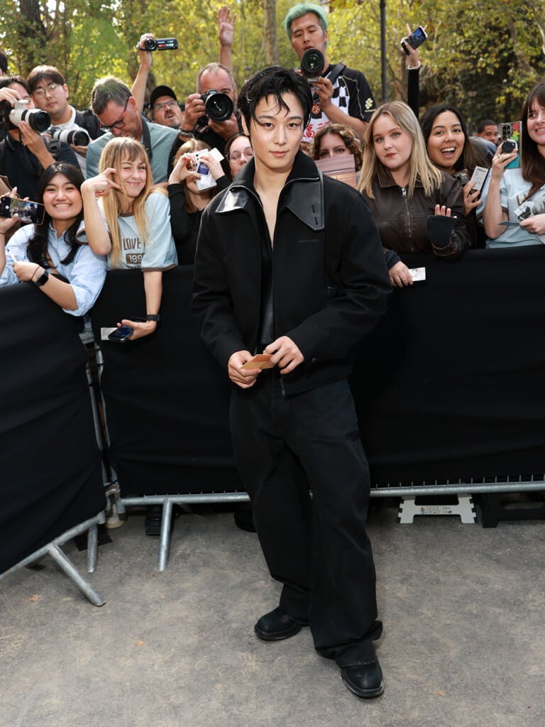 Juyeon attends the Balenciaga Womenswear Spring/Summer 2027