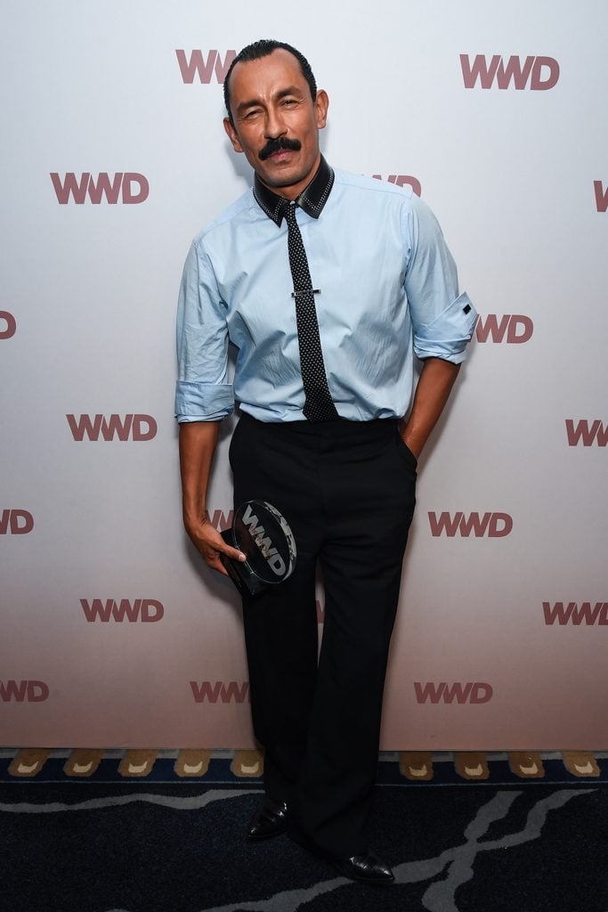 Tom Ford creative director Haider Ackermann attends the 2026 WWD Honors in New York, where he received the Womenswear Designer of the Year award.