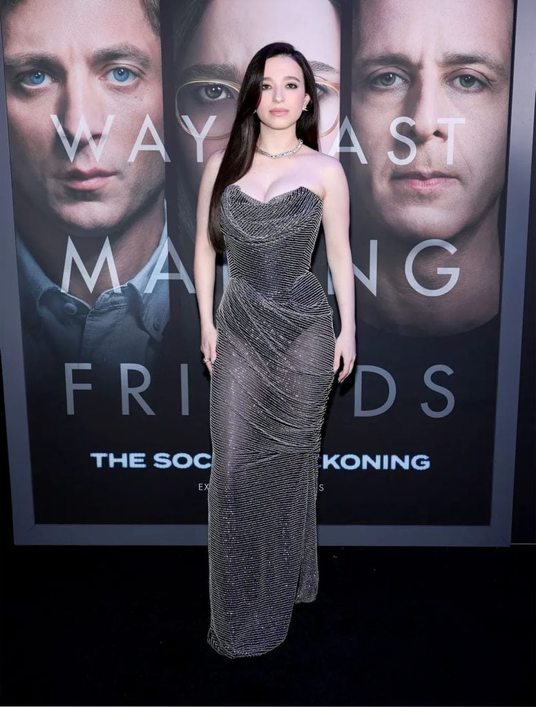 Mikey Madison in a Vivienne Westwood gown at ‘The Social Reckoning’ New York premiere.