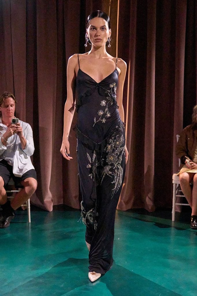 Wiederhoeft Spring 2026 runway collection, featuring the design worn by Madelyn Cline at the 2026 Airbnb.org Gala